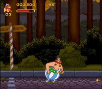 Asterix et Obelix sur Nintendo Super Nes